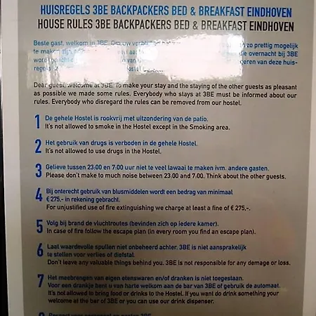 3be Backpackers Bed & Breakfast Eindhoven