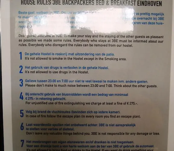 3be Backpackers Bed & Breakfast Eindhoven