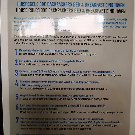 3be Backpackers Bed & Breakfast Eindhoven
